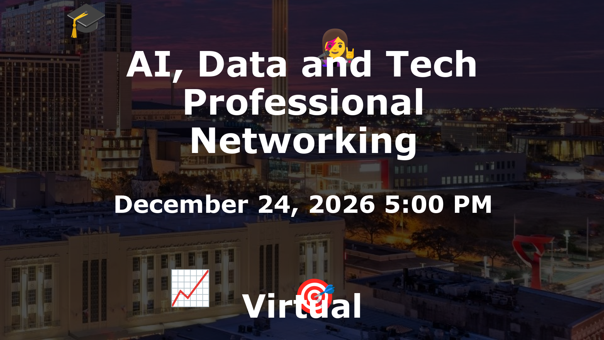 AI, Data and Tech Professional Networking event image